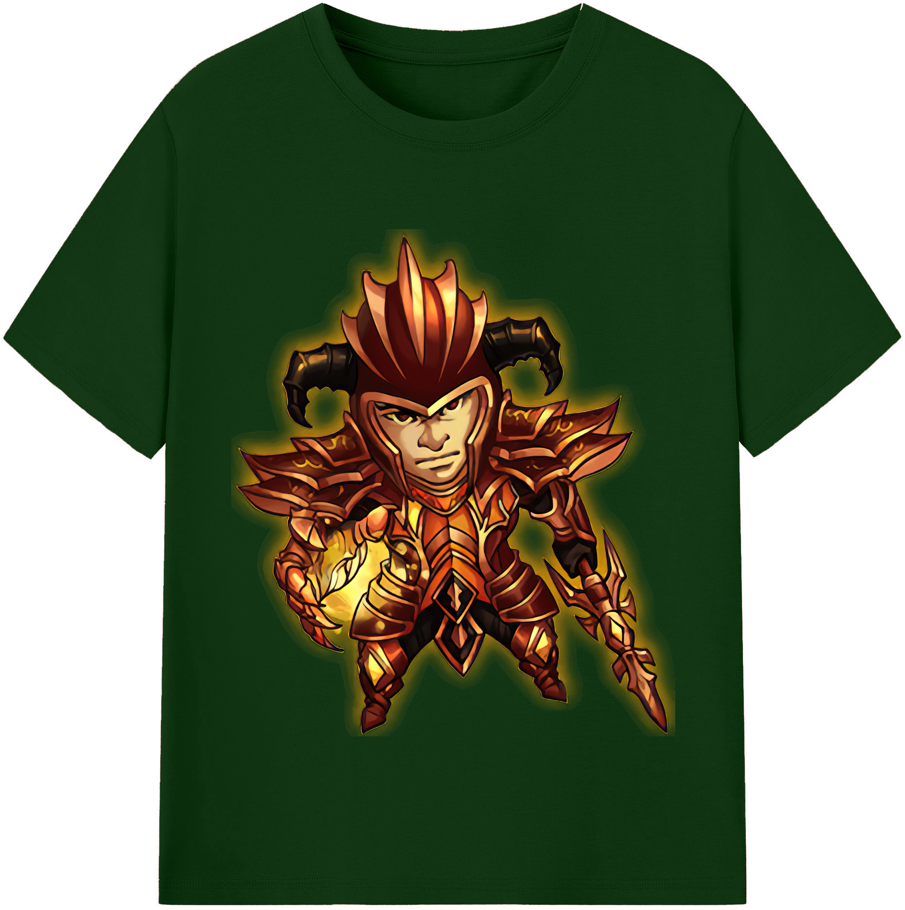 リーグ・オブ・レジェンド League of Legends LOL 綿100％半袖Tシャツ（フロントプリント）